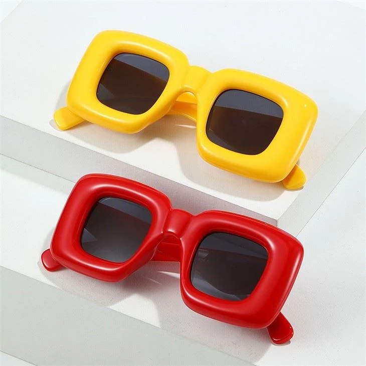 Inflated Rectangular Sunglasses