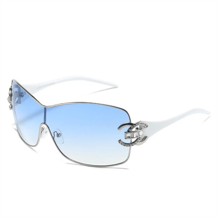 Wrap Around Shield Sunglasses
